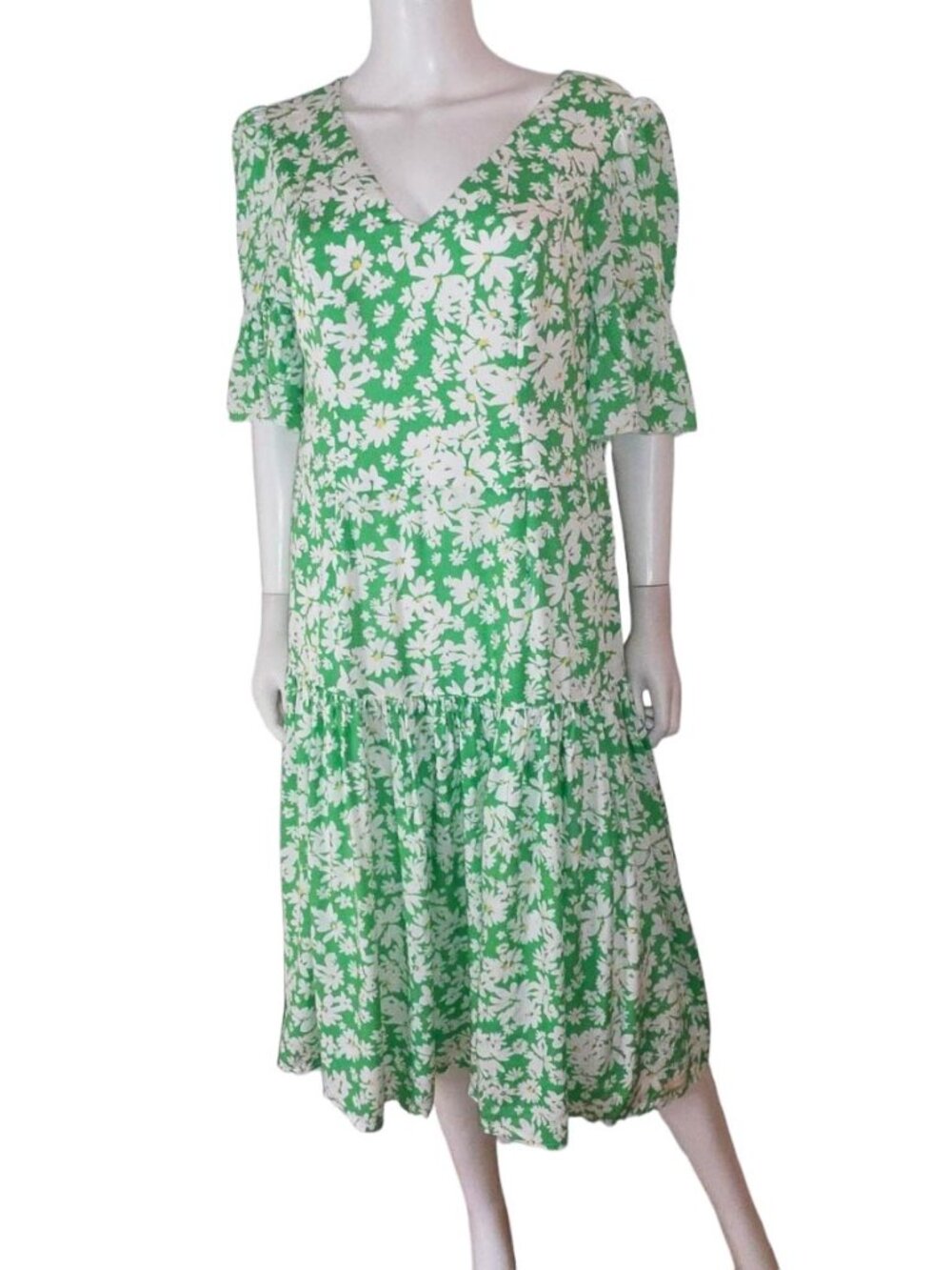 Summer Cotton Oversized Dropped Waist Dress